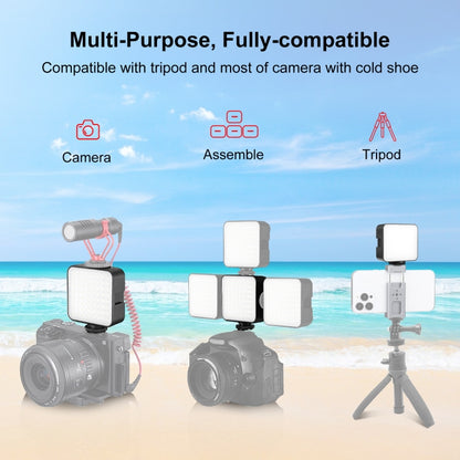 PULUZ 64 LED 5W Video Splicing Fill Light สำหรับกล้อง / กล้องวิดีโอ, 64 LED
