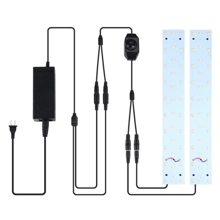 PULUZ 2.1 มม. x 5.5 มม. DC 5V-24V ไฟ LED Strip LED ตัวควบคุมความสว่างหรี่