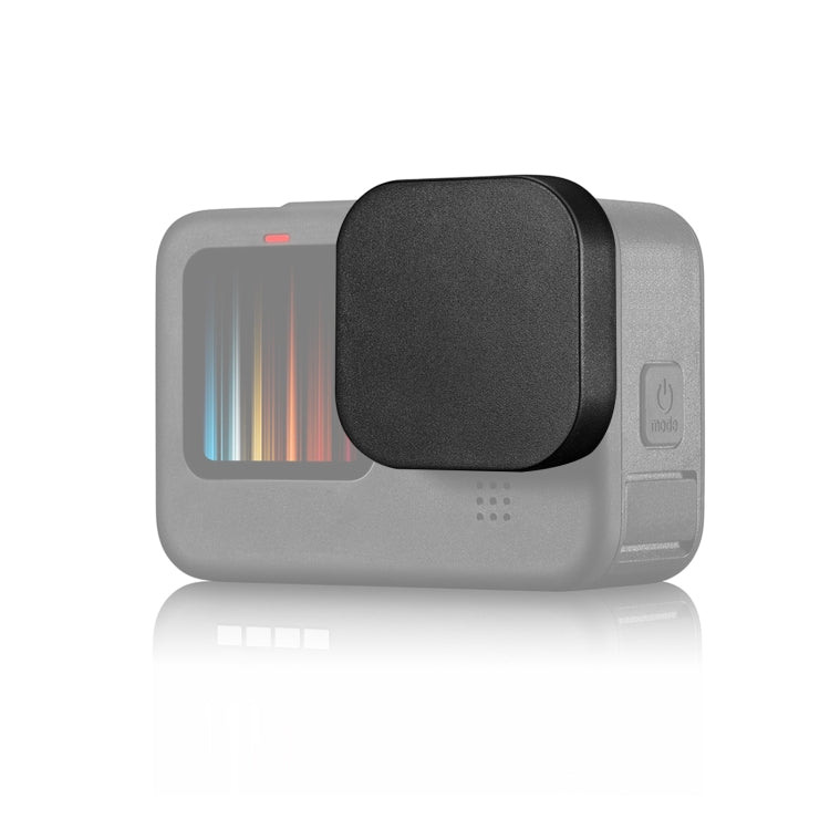 PULUZ สำหรับ GoPro HERO12 สีดำ/11 สีดำ/10 สีดำ/9 สีดำนุ่ม TPU ยางป้องกันรอยขีดข่วนเลนส์กล้องฝาครอบป้องกัน, For GoPro HERO12 Black Lens Cap