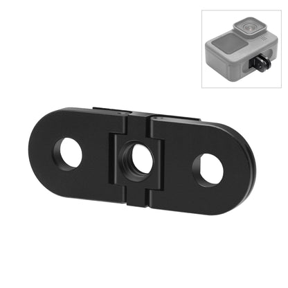 PULUZ พับนิ้วอะแดปเตอร์เมาท์ขาตั้งกล้องสำหรับ GoPro HERO12 สีดำ / 11 สีดำ / 11 สีดำมินิ / 10 สีดำ / 9 สีดำ / 8 สีดำ / สูงสุด, Folding Finger Tripod For GoPro HERO13 Black