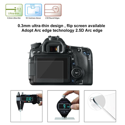 เข้ากันได้กับ 80D / 70D / 77D(9000D) / 800D(X9I) / 700D(X7I) / 750D(X8I) / 760D(8000D) / XC10 / XC15 / 7D2, Pentax Q1 / K-S1 /Q10 / Q7, Panasonic ZS35, นิคอน V1, For Canon 650D