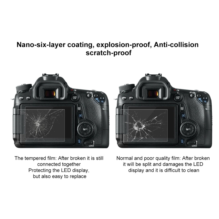 เข้ากันได้กับ 80D / 70D / 77D(9000D) / 800D(X9I) / 700D(X7I) / 750D(X8I) / 760D(8000D) / XC10 / XC15 / 7D2, Pentax Q1 / K-S1 /Q10 / Q7, Panasonic ZS35, นิคอน V1, For Canon 650D