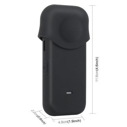 PULUZ เคสซิลิโคนกันฝุ่นแบบเต็มตัวสำหรับ Insta360 ONE X2, Case For Insta360 ONE X2