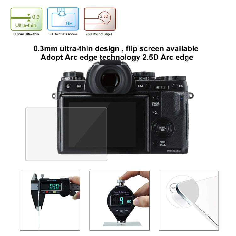 ใช้ได้กับ Fujifilm X-T2 / X-A3 / X-A5 / X-A10 / X-A20, X-T1/T2 Protector