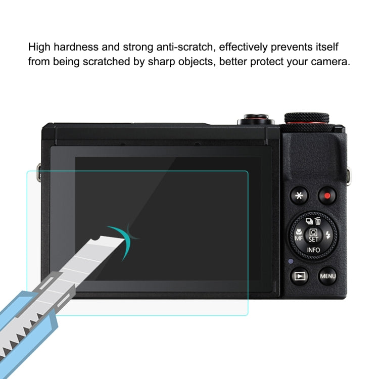 ฟิล์มกระจกนิรภัย PULUZ 2.5D 9H สำหรับ Canon PowerShot G7 X Mark III, For Canon G7 X Mark III