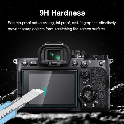 PULUZ 2.5D 9H ฟิล์มกระจกนิรภัยสำหรับ Sony Alpha 7 IV / A7 IV / ILCE-7M4 / A7M4, For Sony Alpha 7 IV