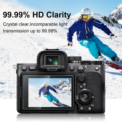 PULUZ 2.5D 9H ฟิล์มกระจกนิรภัยสำหรับ Sony Alpha 7 IV / A7 IV / ILCE-7M4 / A7M4, For Sony Alpha 7 IV
