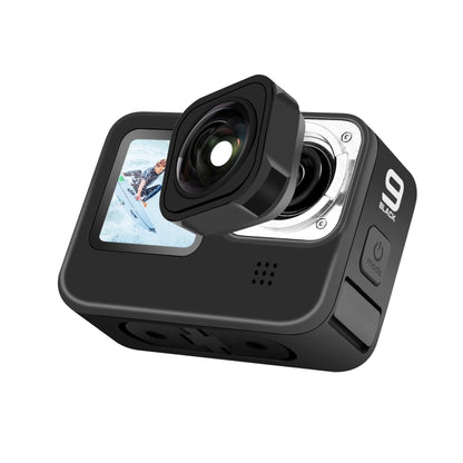 PULUZ Max Lens Mod เลนส์มุมกว้างสำหรับ GoPro Hero11 Black / HERO10 Black / HERO9 Black, For GoPro Hero13 Black / Hero12 Black