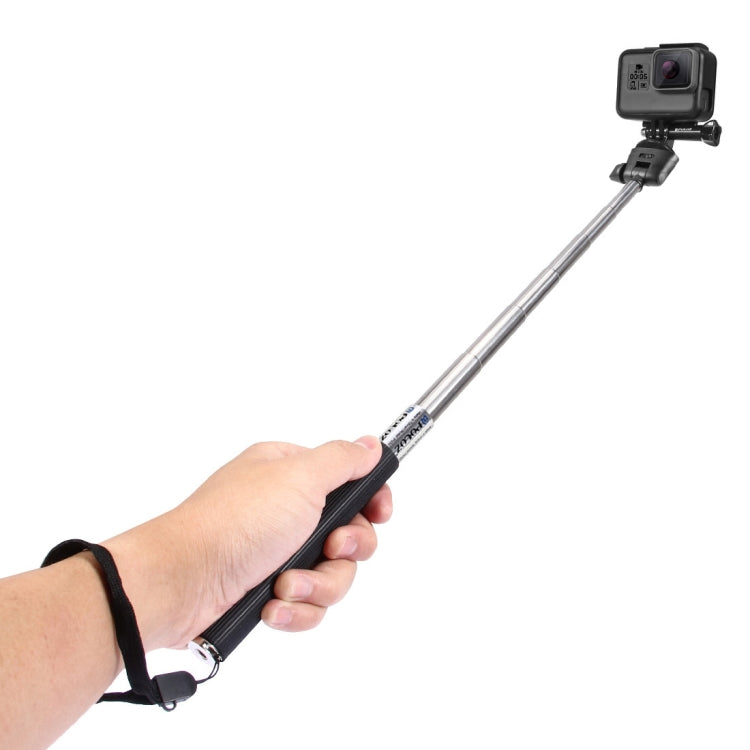PULUZ เซลฟี่แบบใช้มือถือแบบขยายได้ Monopod สำหรับ GoPro Hero11 Black / HERO10 Black / HERO9 Black / HERO8 / HERO7 / 6/5/5 เซสชัน / 4 เซสชัน / 4/3+ / 3/2/1, Insta360 ONE R, DJI Osmo Action และอื่น ๆกล้องแอคชั่นแคมเมรา ความยาว: 22.5-80 ซม                ...