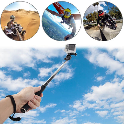 PULUZ เซลฟี่แบบใช้มือถือแบบขยายได้ Monopod สำหรับ GoPro Hero11 Black / HERO10 Black / HERO9 Black / HERO8 / HERO7 / 6/5/5 เซสชัน / 4 เซสชัน / 4/3+ / 3/2/1, Insta360 ONE R, DJI Osmo Action และอื่น ๆกล้องแอคชั่นแคมเมรา ความยาว: 22.5-80 ซม                ...