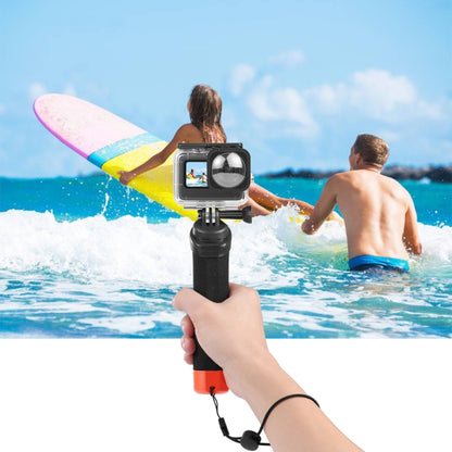 PULUZ ลอยโฟมมือจับแท่งลอยตัวพร้อมสายรัดและฐานปล่อยอย่างรวดเร็วสำหรับ GoPro Hero11 สีดำ / HERO10 สีดำ / HERO9 สีดำ / HERO8 / HERO7 / 6/5/5 เซสชัน / 4 เซสชัน / 4 /3+ / 3/2/1,Insta360 ONE R, DJI Osmo Action และกล้องแอคชั่นอื่นๆ, Foam Floating Hand Grip
