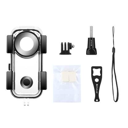 PULUZ เคสกันน้ำใต้น้ำ 30 ม. สำหรับ Insta360 ONE X2, Underwater Case For Insta360 ONE X2