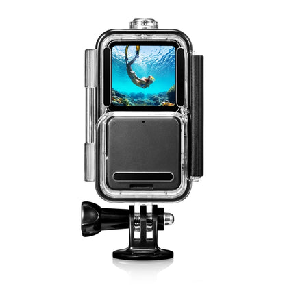 PULUZ 60 เมตรกันน้ำที่อยู่อาศัยกรณีดำน้ำสำหรับ DJI การกระทำ 2 หน่วยกล้อง / การดำเนินการ 2 อำนาจ Combo / การกระทำ 2 คู่หน้าจอคำสั่งผสม, Diving Case