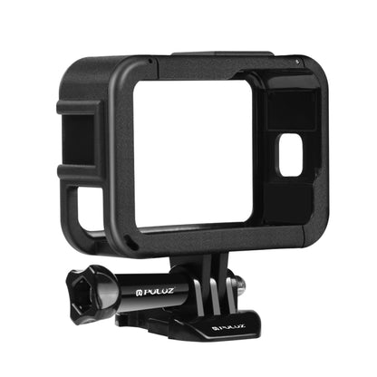 PULUZ Frame Expansion PA Cage พร้อมฝาครอบอินเตอร์เฟสด้านข้างสำหรับ GoPro HERO12 Black / 11 Black / 10 Black / 9 Black, PA Cage with Side Cover