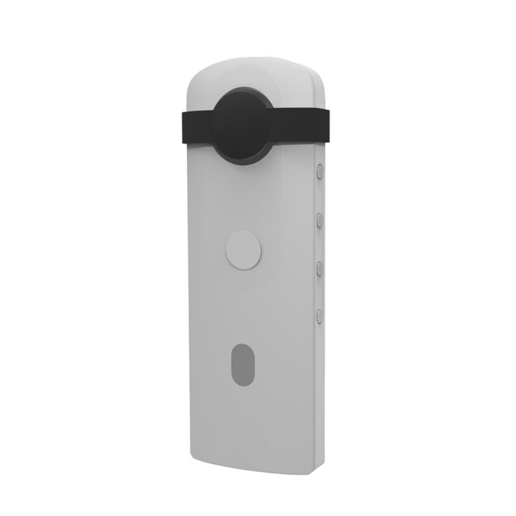 เคสซิลิโคน PULUZ พร้อมฝาครอบเลนส์สำหรับกล้องพาโนรามา Ricoh Theta SC2 360, Silicone Case For Ricoh Theta SC2(Black)