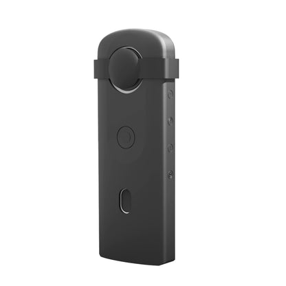 เคสซิลิโคน PULUZ พร้อมฝาครอบเลนส์สำหรับกล้องพาโนรามา Ricoh Theta SC2 360, Silicone Case For Ricoh Theta SC2(Black)
