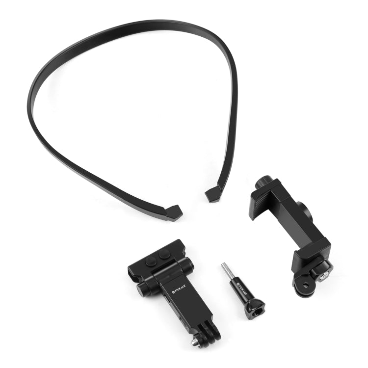 PULUZ Lazy Adjustable Neck Bracket สำหรับสมาร์ทโฟนกล้อง Action GoPro