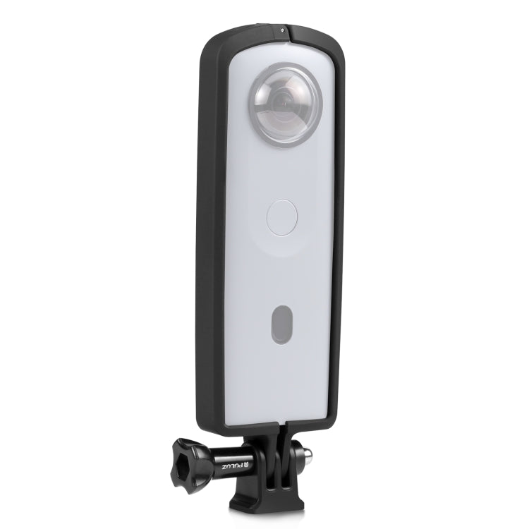 กรอบป้องกันพลาสติก PULUZ PC ABS สำหรับ Ricoh Theta SC2 พร้อมอะแดปเตอร์เมาท์และสกรู, Plastic Frame For Ricoh Theta SC2