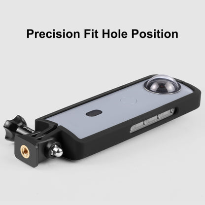 กรอบป้องกันพลาสติก PULUZ PC ABS สำหรับ Ricoh Theta SC2 พร้อมอะแดปเตอร์เมาท์และสกรู, Plastic Frame For Ricoh Theta SC2