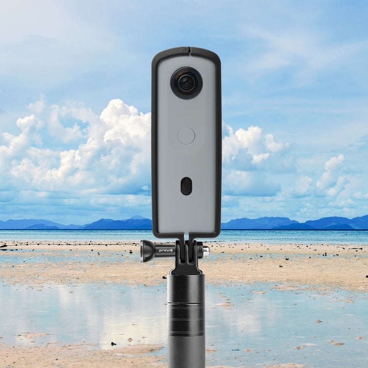 กรอบป้องกันพลาสติก PULUZ PC ABS สำหรับ Ricoh Theta SC2 พร้อมอะแดปเตอร์เมาท์และสกรู, Plastic Frame For Ricoh Theta SC2