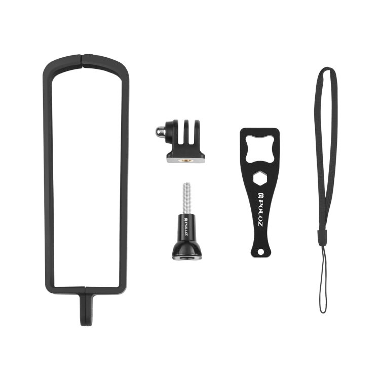 กรอบป้องกันพลาสติก PULUZ PC ABS สำหรับ Ricoh Theta SC2 พร้อมอะแดปเตอร์เมาท์และสกรู, Plastic Frame For Ricoh Theta SC2