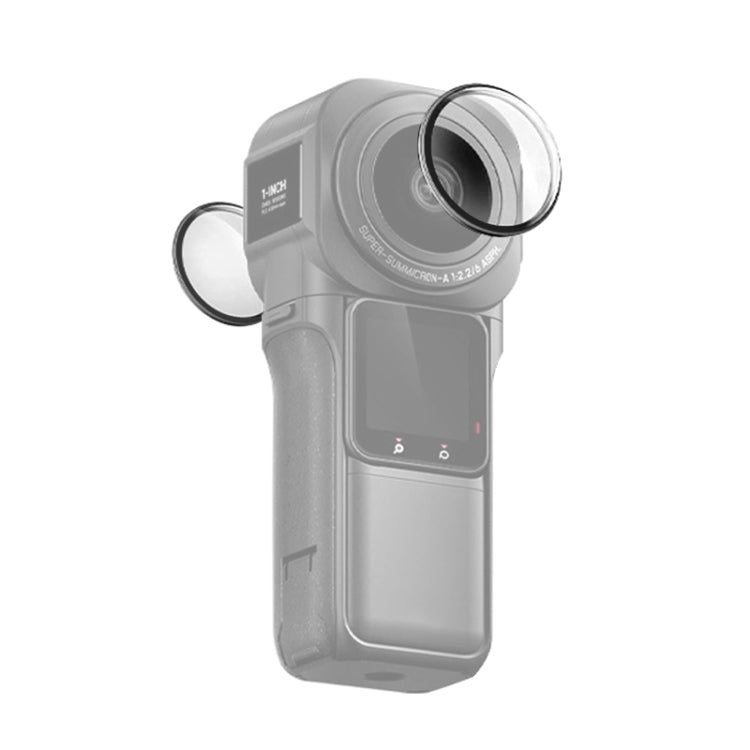 PULUZ Lens Guard PC ฝาครอบป้องกันสำหรับ Insta360 ONE RS 1 นิ้ว 360 Edition, Lens Guard