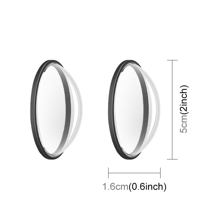 PULUZ Lens Guard PC ฝาครอบป้องกันสำหรับ Insta360 ONE RS 1 นิ้ว 360 Edition, Lens Guard