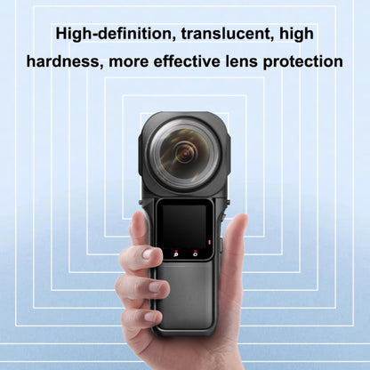 PULUZ Lens Guard PC ฝาครอบป้องกันสำหรับ Insta360 ONE RS 1 นิ้ว 360 Edition, Lens Guard