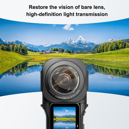 PULUZ Lens Guard PC ฝาครอบป้องกันสำหรับ Insta360 ONE RS 1 นิ้ว 360 Edition, Lens Guard