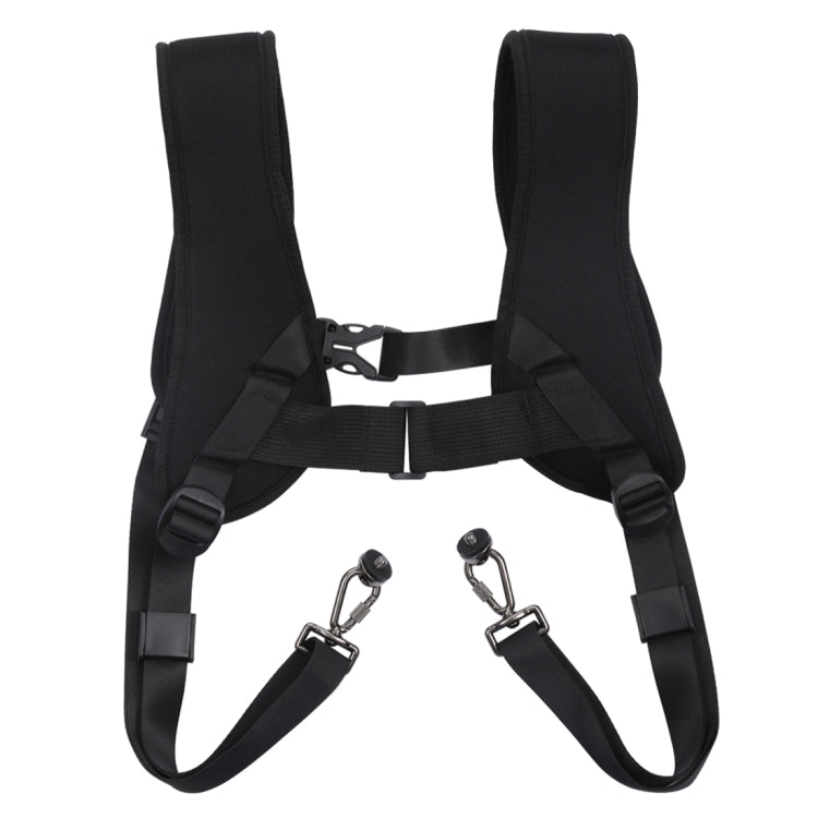PULUZ Quick Release สายรัดไหล่คู่ Soft Pad Decompression สายรัดโฟมสำหรับกล้องดิจิตอล DSLR, Double Shoulder