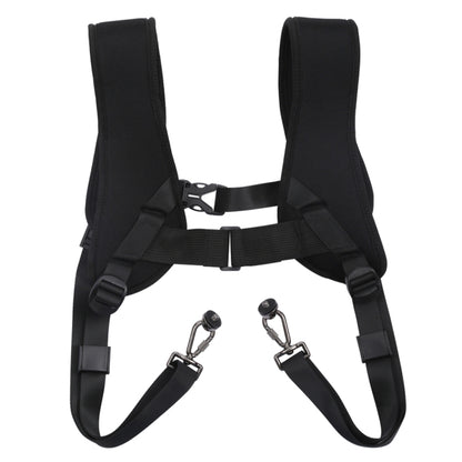 PULUZ Quick Release สายรัดไหล่คู่ Soft Pad Decompression สายรัดโฟมสำหรับกล้องดิจิตอล DSLR, Double Shoulder