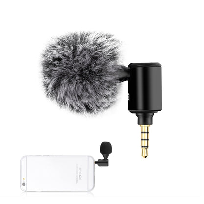 PULUZ 3.5 มม. แจ็คโทรศัพท์มือถือไมโครโฟนปรับทิศทางเดียว, 3.5mm Phone Microphone