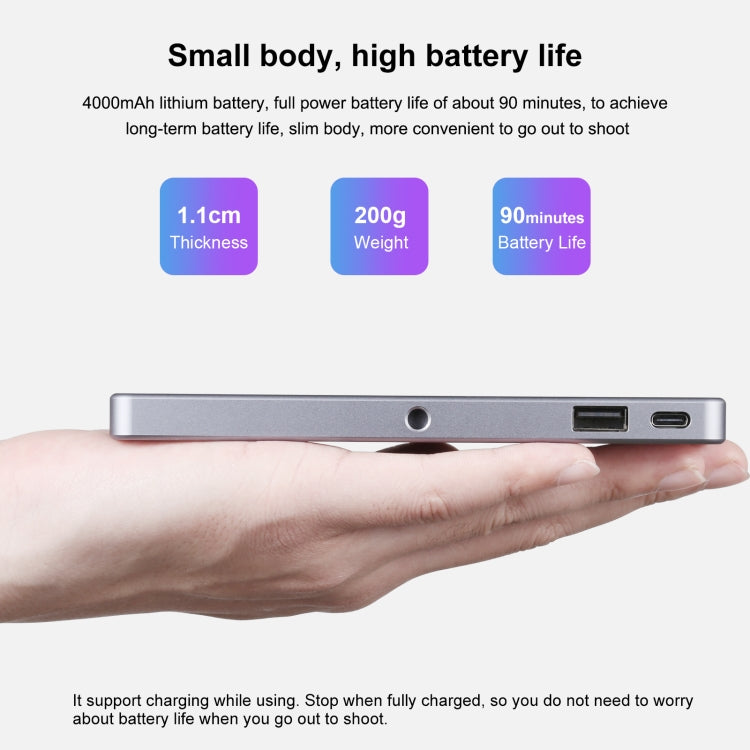 PULUZ LED Full Color RGB Beauty เติมแสง Pocket Vlogging Photography Light, Pocket Light