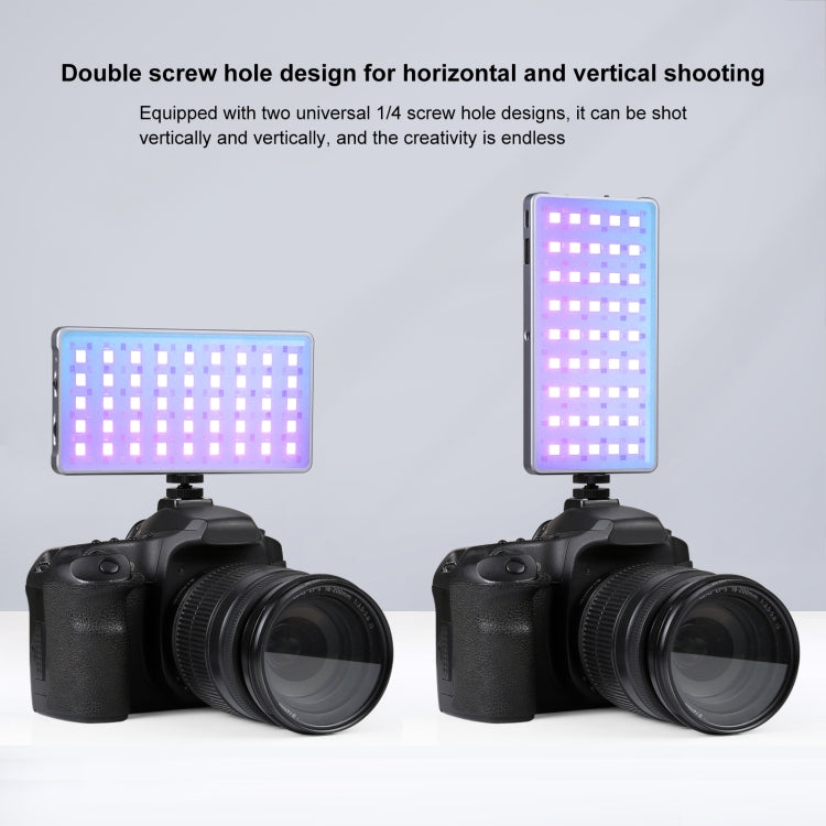 PULUZ LED Full Color RGB Beauty เติมแสง Pocket Vlogging Photography Light, Pocket Light