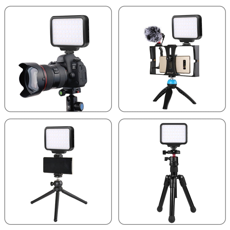 PULUZ Pocket 2500-9900K+RGB Full Color Beauty Fill Light มือถือในกล้องการถ่ายภาพไฟ LED, 135 LED