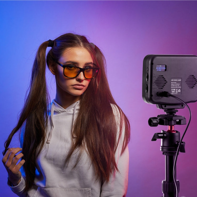 PULUZ Pocket 2500-9900K+RGB Full Color Beauty Fill Light มือถือในกล้องการถ่ายภาพไฟ LED, 135 LED