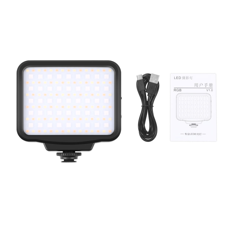 PULUZ Pocket 2500-9900K+RGB Full Color Beauty Fill Light มือถือในกล้องการถ่ายภาพไฟ LED, 135 LED