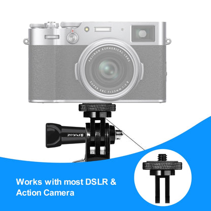 PULUZ 1/4 นิ้ว Screw Metal Tripod Mount Adapter Action Camera, Metal Camera Adapter
