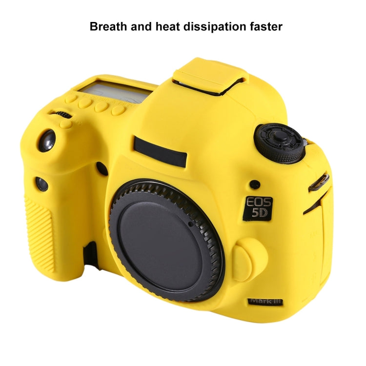 PULUZ เคสซิลิโคนอ่อนนุ่มสำหรับ Canon EOS 5D Mark III / 5D3, For Canon 5D Mark III, For Canon 5D3
