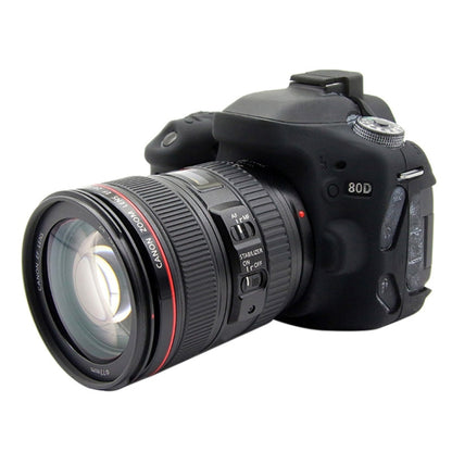 PULUZ เคสซิลิโคนอ่อนนุ่มสำหรับ Canon EOS 80D, For Canon 80D
