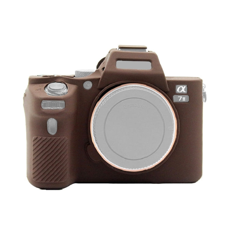 PULUZ เคสซิลิโคนอ่อนนุ่มสำหรับ Sony ILCE-7MII / 7SMII / 7RMII, For Sony ILCE-7MII, For Sony A7