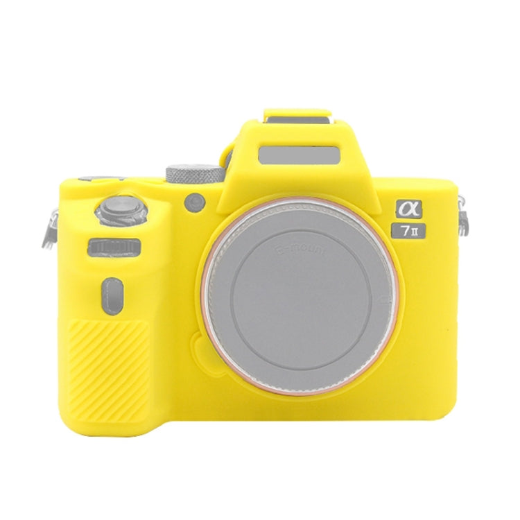 PULUZ เคสซิลิโคนอ่อนนุ่มสำหรับ Sony ILCE-7MII / 7SMII / 7RMII, For Sony ILCE-7MII, For Sony A7