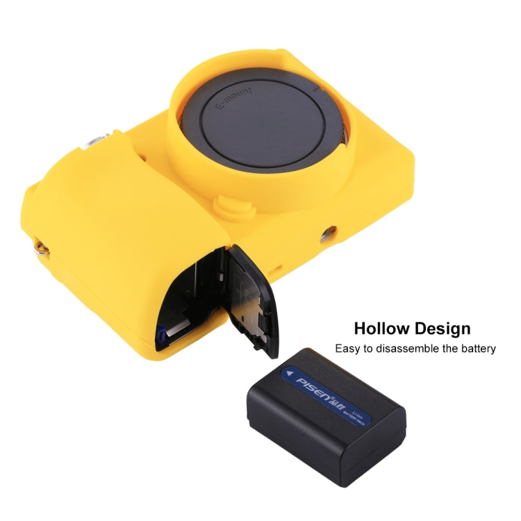 PULUZ เคสซิลิโคนอ่อนนุ่มสำหรับ Sony ILCE-6000 / A6000, For Sony A6000