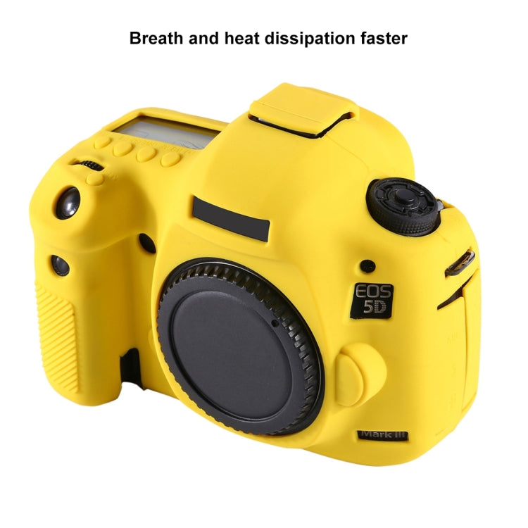 เคสซิลิโคน PULUZ Soft สำหรับ Canon EOS 5D Mark IV, For Canon 5D Mark IV, For Canon 5D4