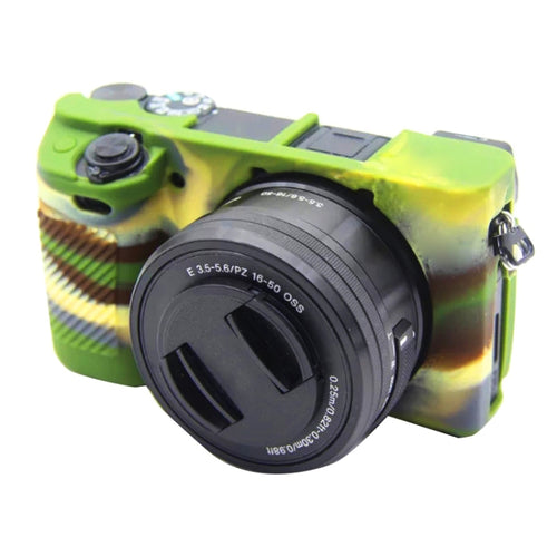 PULUZ เคสซิลิโคนอ่อนนุ่มสำหรับ Sony ILCE-6300 / A6400, For Sony A6300