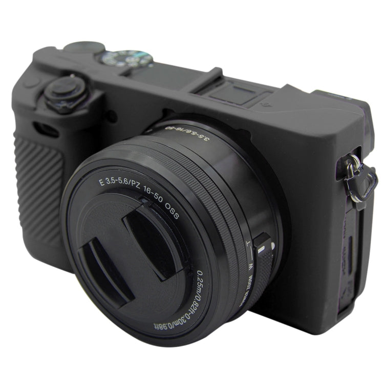 PULUZ เคสซิลิโคนอ่อนนุ่มสำหรับ Sony ILCE-6300 / A6400, For Sony A6300