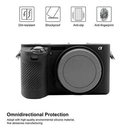 PULUZ เคสซิลิโคนอ่อนนุ่มสำหรับ Sony ILCE-6500, For Sony ILCE-6500, For Sony A6500
