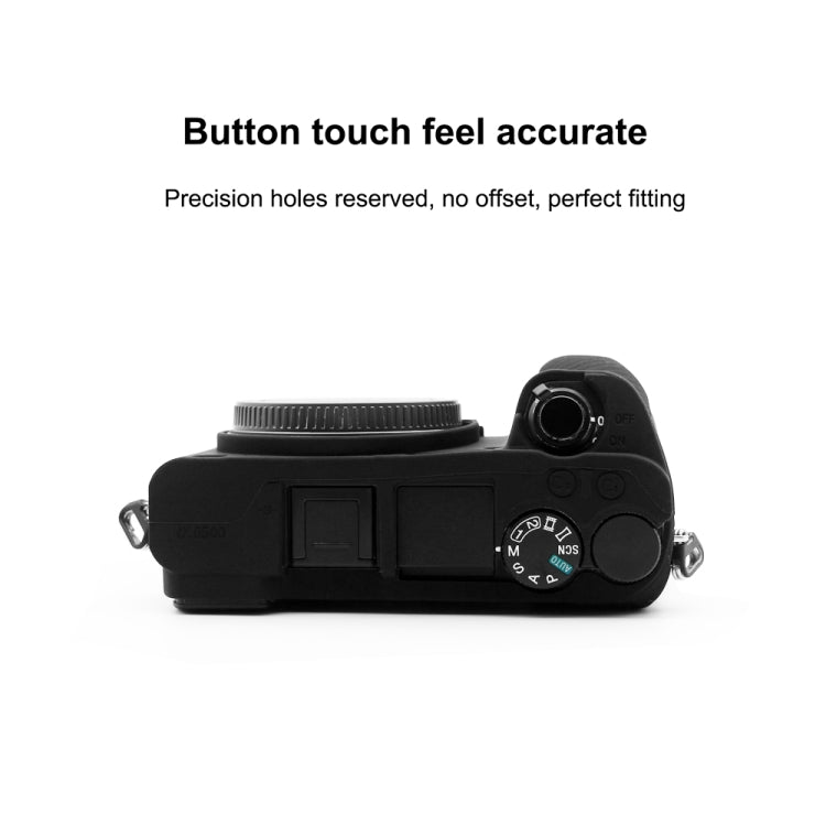 PULUZ เคสซิลิโคนอ่อนนุ่มสำหรับ Sony ILCE-6500, For Sony ILCE-6500, For Sony A6500