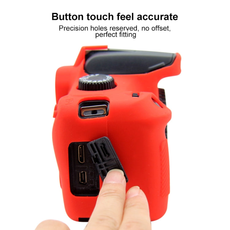 PULUZ เคสซิลิโคนอ่อนนุ่มสำหรับ Canon EOS 3000D / 4000D, For Canon EOS 3000D, For Canon 3000D
