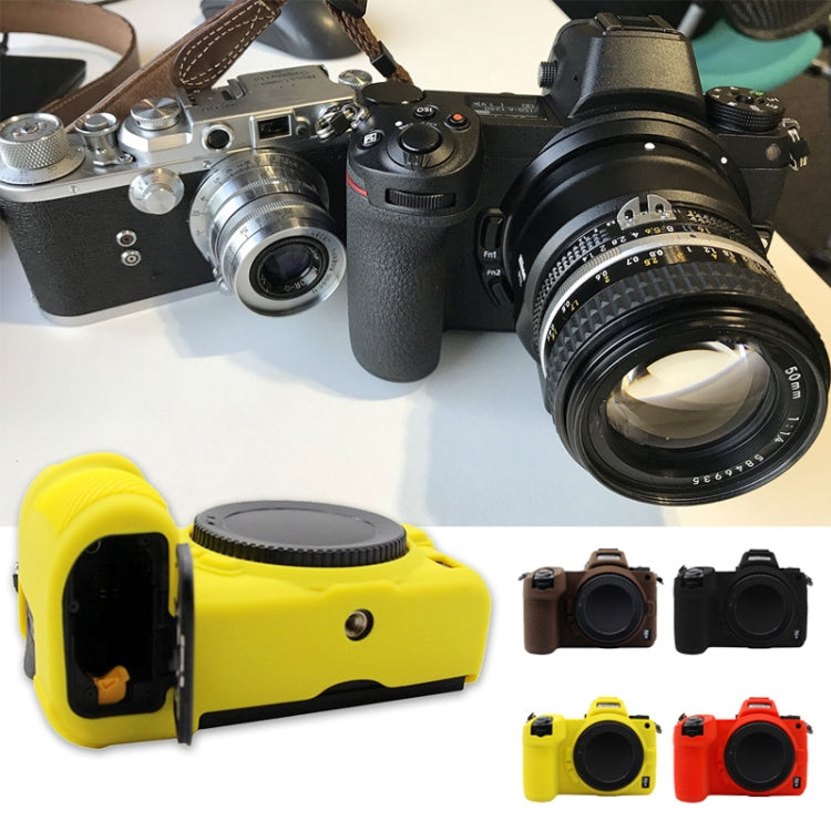 PULUZ เคสซิลิโคนอ่อนนุ่มสำหรับ Nikon Z6 / Z7, For Nikon Z6